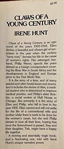 Claws of a Young Century: A Novel 0684165252 Book Cover