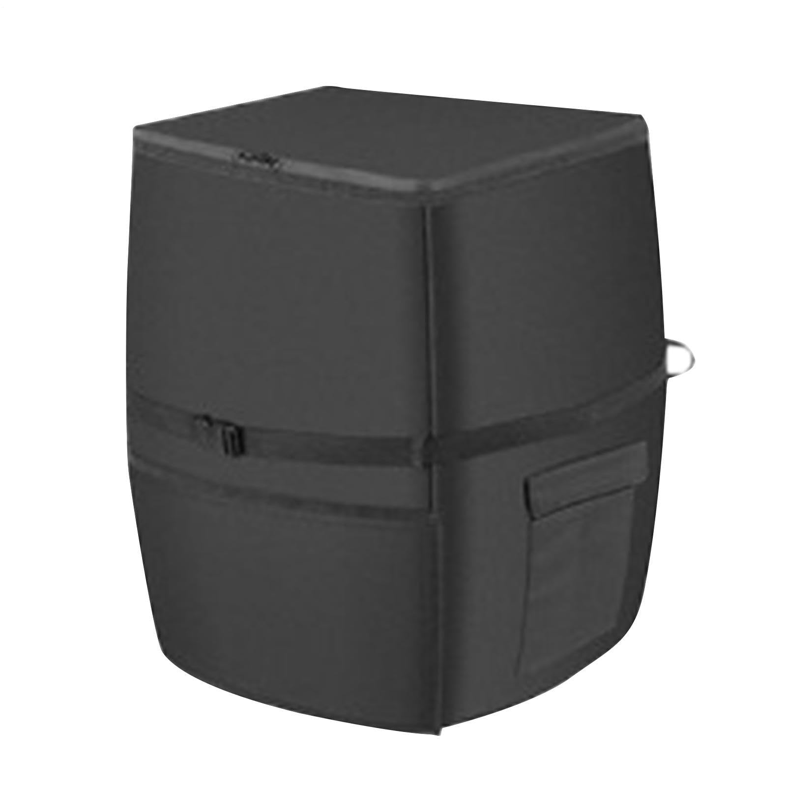 Cubierta De Bomba Spa - Protector Para Calentador De Bañera 43x38x54 cm, Protección Térmica De Aluminio, Revestimiento Con Cremallera De Tela | Capas De Sistemas De Retención De Calor, Cubierta