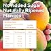 Organic Dried Mango Slices – Soft & Juicy, No Artifical Added Sugar – Naturally Ripened, Gluten-Free, Vegan, Non-GMO, High in Vitamin C & Fiber – Healthy All-Natural Snack – 450g Grams