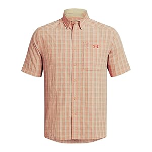 Under Armour Mens Drift Tide 2.0 Plaid Short-Sleeve T-Shirt