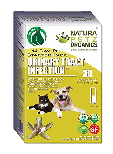 Natura Petz Organics Urinary Tract Infection Starter Pack for Dogs and Cats