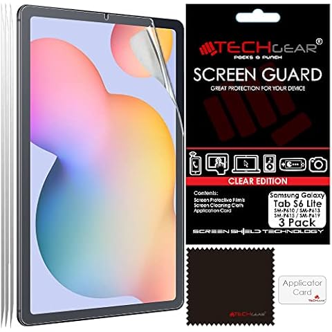 TECHGEAR Screen Protectors for Galaxy Tab S6 Lite Cover