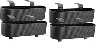 VICASKY 4 Pçs Caixa De Armazenamento Do Carro Organizador Do Banco Traseiro Do Carro Organizador Do Encosto De Cabeça Do Carro Universal Suporte De Alimentos Para Carro Suporte De Tecido