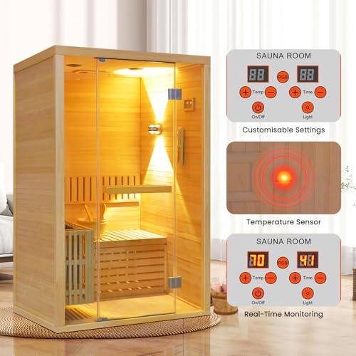 Personal Steam Sauna with Chair