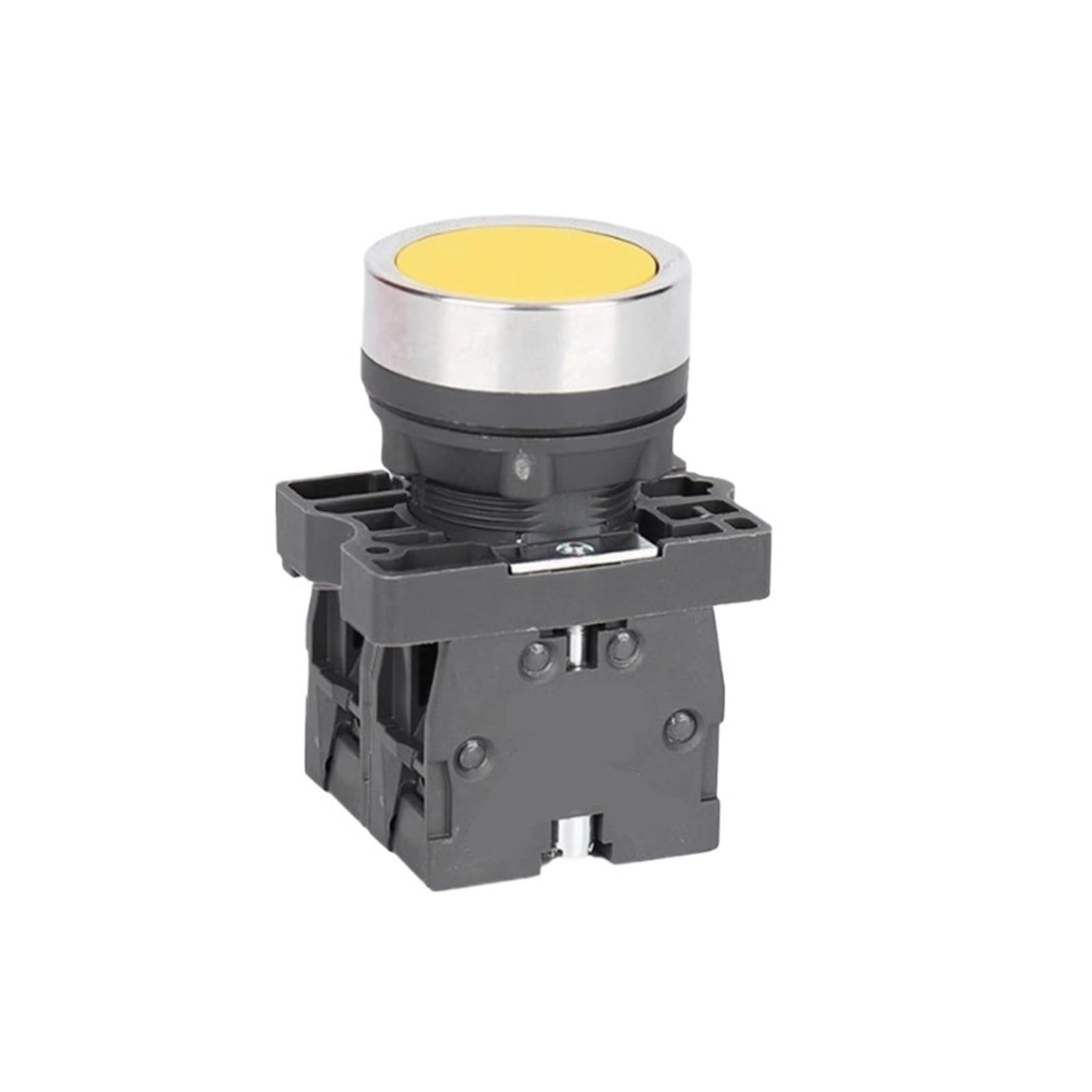 UMXDRLGSBQA Push button switch XA2EA55 yellow 1NO+1NC panel mounting for industrial automation systems and equipment operation