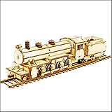 Young Modeler Junior Serises, 木製モデルキット_蒸気機関車(YM767) [並行輸入品]