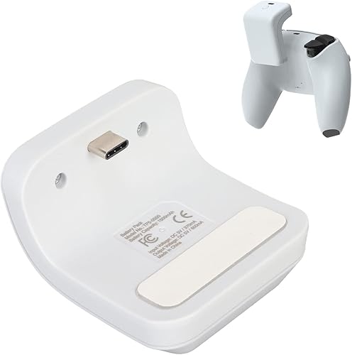 Miniatura 7 de Diyeeni for PS5 Controller Battery Pack 1500mAh Fast Charging LED Indicator USB Type C with 10 Hours Playtime, Smart Protection, Easy to Use