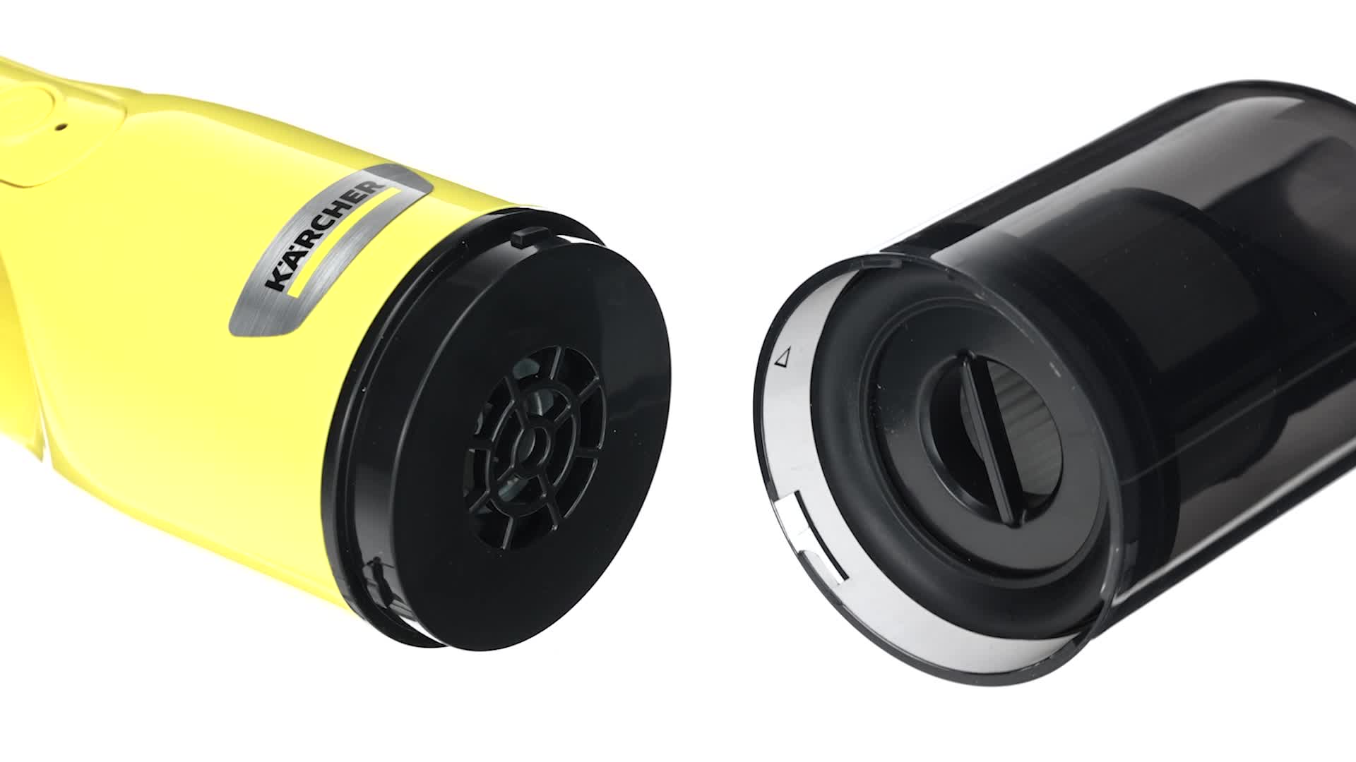 K&auml;rcher Aspirabriciole A Batteria CVH 2 - Compatto Per Casa E Auto, 0.15L, 0.65kg