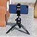 ULANZI ST-02S Aluminum Phone Tripod Mount w Cold Shoe Mount, Support Vertical and Horizontal, Universal Metal Adjustable Clamp for iPhone 12 11 Pro Xs X Max 8 7 Plus Samsung Android Smartphones