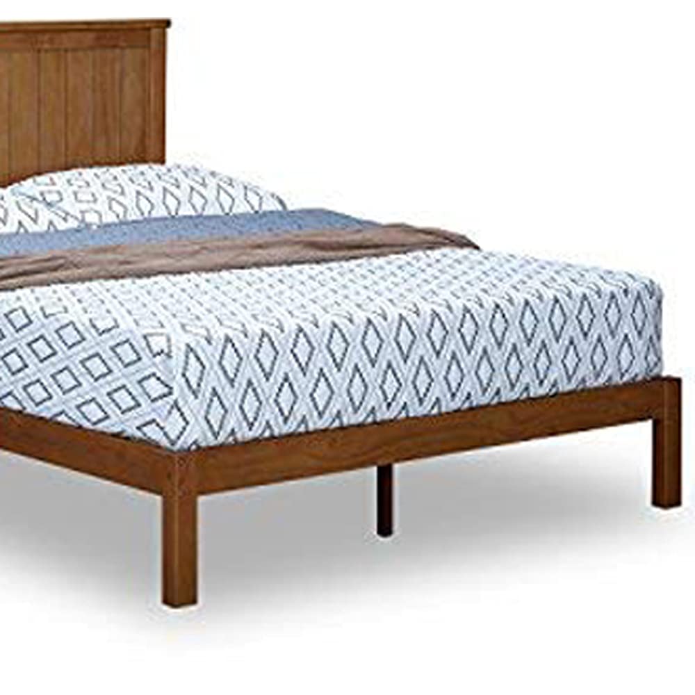Amazon.com: MUSEHOMEINC Solid Wood Platform Bed with