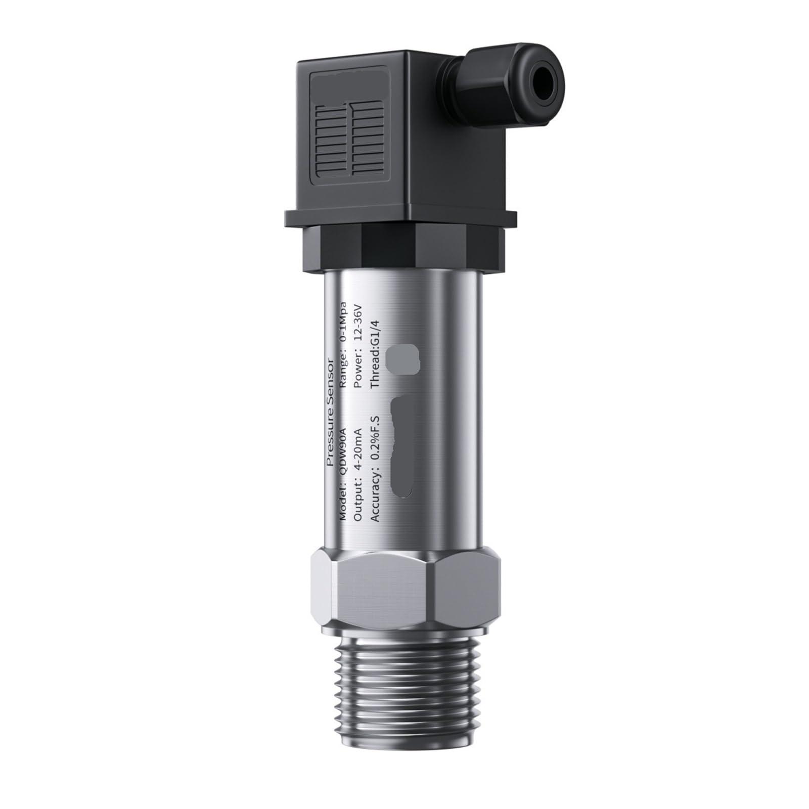 Transmisor de presión hidráulica NPT1/4 (5 Bar, 100 Bar, 150 Bar, 500 Bar, CC 24 V), manómetro de 0-5 V, 0,5-4,5 V, Sensor RS485 (0-3,3 V, NPT1-4, 0-6 MPa)