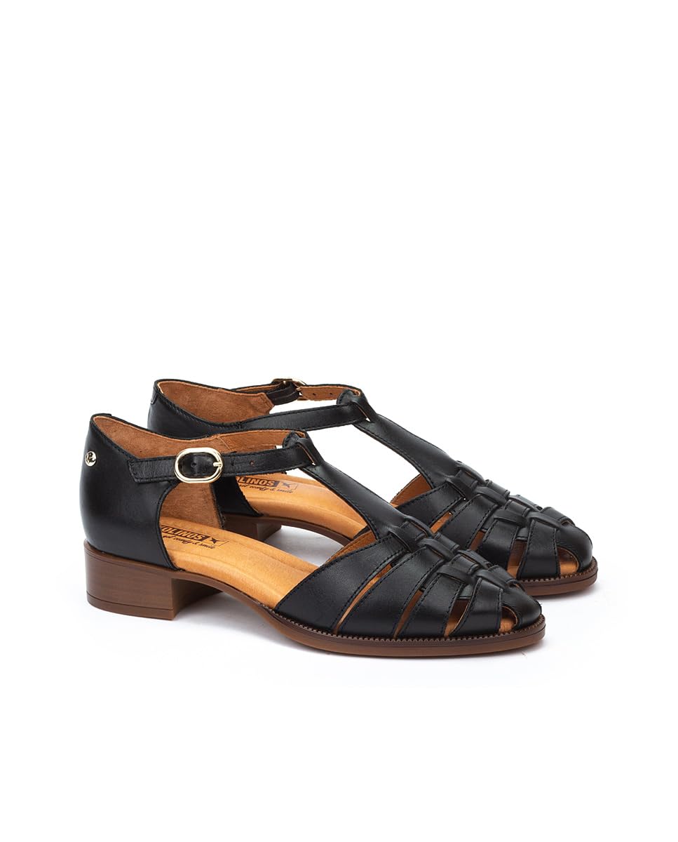 Pikolinos Halboffene Schuhe in Leder Valencia für Frauen