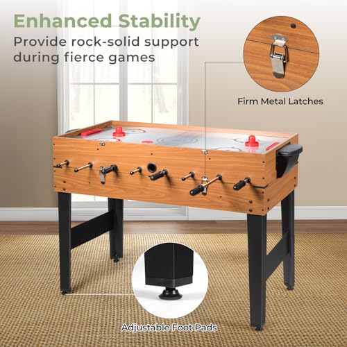 Giantex3in1multigametable48inchcombinationgametableswithfoosballhockeybilliardscombogametablesetforadultskidsgiftsfamilynightarcadegameroom Urban Country Home Decor Giantex 3 in 1 multi game table 48 inch combination game tables with foosball hockey billiards combo game table set for adults kids gifts family night arcade game room urban country home decor