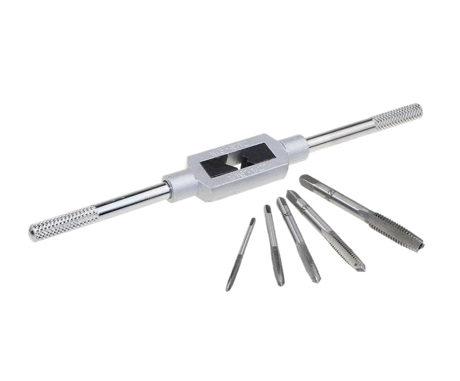 Mnghayyr One Color Carbon Steel Metric Tap Wrench Set