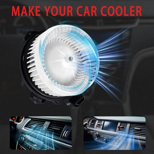 Image of 700215 Front HVAC Heater Blower Motor Fan Compatible with Toyota for Tundra /Camry /Highlander /Avalon /Venza /4Runner, for Lexus GX460 /ES350 /RX350 /RX450h /ES300h