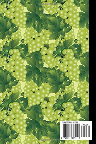 Notebook: Grapes Journal, Grapes Themed Gift For Grape Farmers And Grape Lovers, Grapes Notebook - Image 2