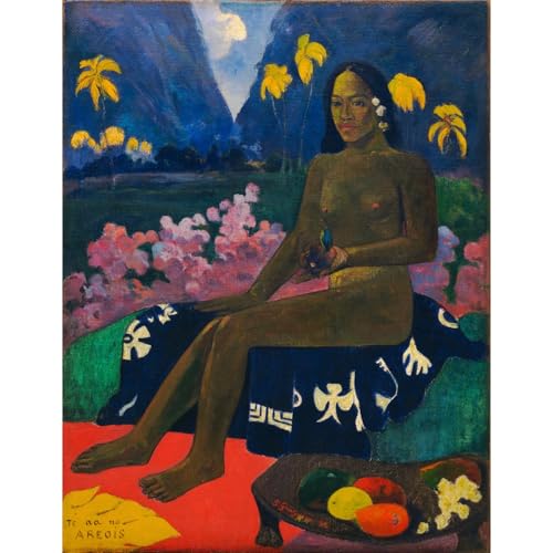 Poster Gauguin La graine de l'Areoi pour une decoration murale exotique et elegante