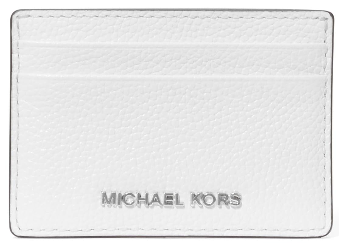 Michael Kors Jet Set Porta Carte di Credito in Pelle Martellata