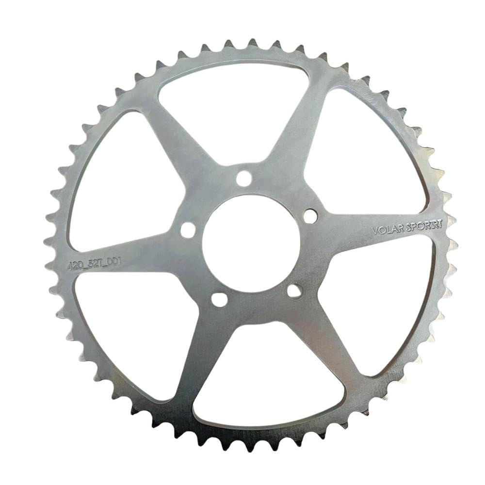 VOLAR SPORT - Corona per TALARIA STING & SUR-RON LIGHT BEE X - Made in Italy (52 denti)