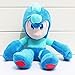 siqiwl Peluches 27cm Anime Rockman Megaman en Peluche Douce Poupée en Peluche Jouets pour Enfants Cadeaux d'anniversaire