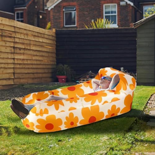 Blow up couch beach lounger imperméable pour camping et parc public - 6