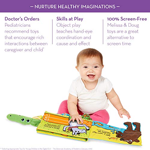 Melissa & Doug Soft Activity Baby Book - Whose Feet?, 2000+ toys - 1 EA, Multi color - Image 4