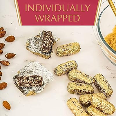 Almond Roca Pack of 3 Stand-Up Pouches - 4.5oz Individually Wrapped Chocolate Candy - Classic Buttercrunch Toffee with Almonds - Gluten Free, Kosher, Chocolate