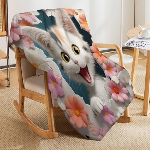 Manta para sofa de franela calida para noches de pelicula 5