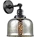 Innovations 203SW-BK-G78-LED 1 Light Vintage Dimmable LED Sconce with a High-Low-Off Switch, Matte Black