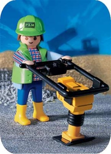 Preisvergleich Produktbild PLAYMOBIL® 3271 - Bauarbeiter - Rüttler