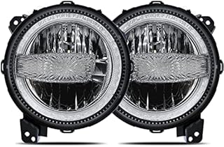 BICYACO 9 Inch LED Headlights with DRL Compatible with 2018 2019 2020 2021 2022 Jeep Wrangler JL JLU Gladiator JT SUV 120W Headlamps Replacement with Daytime Running Lights High Low Beam Adjustable