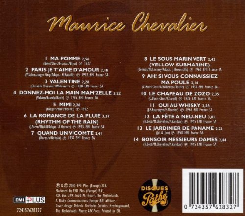 Vista 2 de Maurice Chevalier - L'Historie de la Chanson Francaise History of the French Chanson