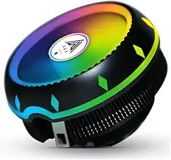 Air cooler cpu processador silencioso eficiente RGB
