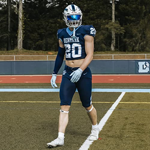 Nxtrnd Bicep Bands For Football, Slim Arm Sweat Bands, Sold As A Pair (White) #TOP5