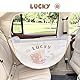 Kwak’s Auto Backseat Organizer - Tragbare große Kapazität Auto Aufbewahrungstasche und multifunktionale Aufbewahrung Organizer, wiederverwendbare Handtasche mit Schnüren (Apriksfarbe)