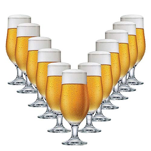Jogo de Taças Para Cerveja Royal Beer Vidro 330ml 12 Pcs - Ruvolo