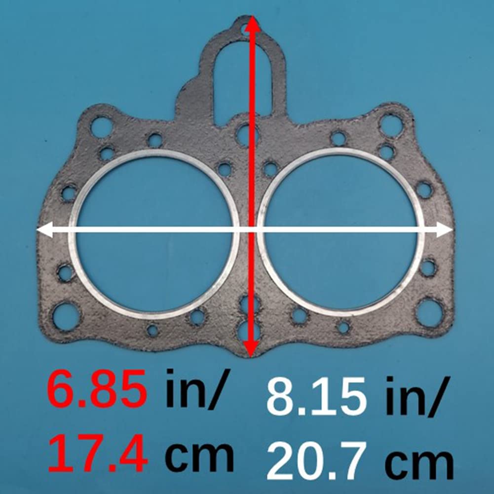 Amazon.co.jp: Tuzliufi 交換用ガスケットシリンダーヘッドセット