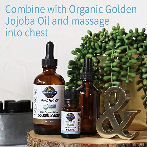 Garden of Life Organic Breathe Blend Essential Oil, USDA Organic, 0.5 Fl Oz - image 6