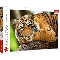Trefl - Avventura per Cani - Puzzle 500 Elementi - Puzzle di Animali, Cani, Fai Da Te, Intrattenimento Creativo, Divertimento, Puzzle Classico per Adulti e Bambini dai 10 anni in su