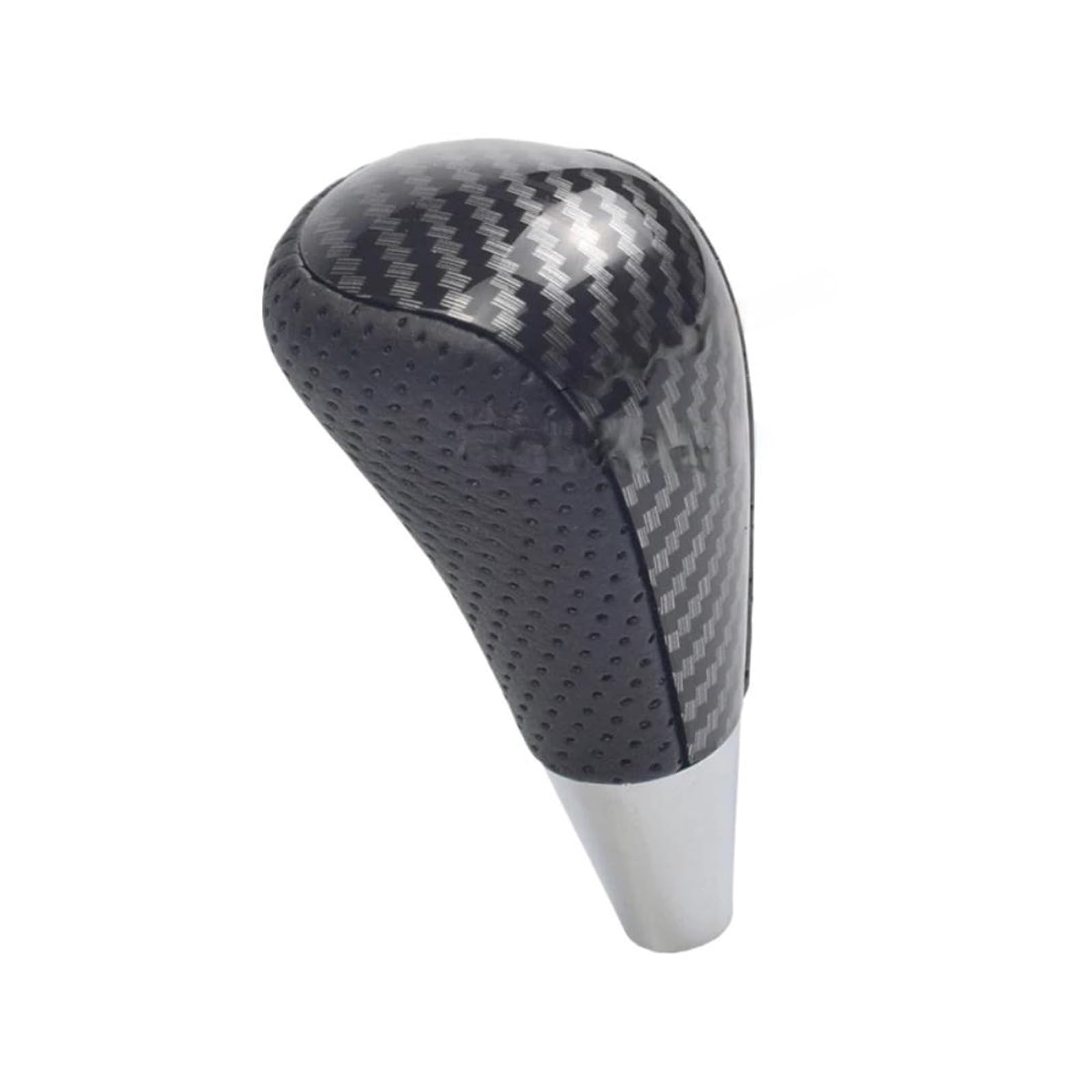 Htvtkrfgrl Carbon Fibre Hole Sporty Gear Shift Knob For Toyota Prado For Lexus Hilux 2011 For Camry