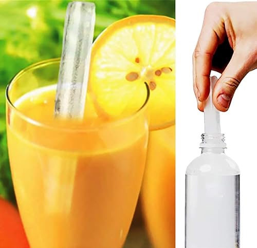 Miniatura 9 de Juego de 3 bandejas estrechas de silicona para palitos de hielo con fácil empuje y extracción para botellas de agua y deportes jugo de frutas