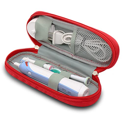 Funda de viaje para cepillo de dientes Oral-B Pro 500/600/650/1000/1500/2000/3000/3500/5500/Pro-Health, Genius X Limited/6000/7000/7500/8000/9600, Smart 1500/3000/5000, Vitality Dual Clean. (solo
