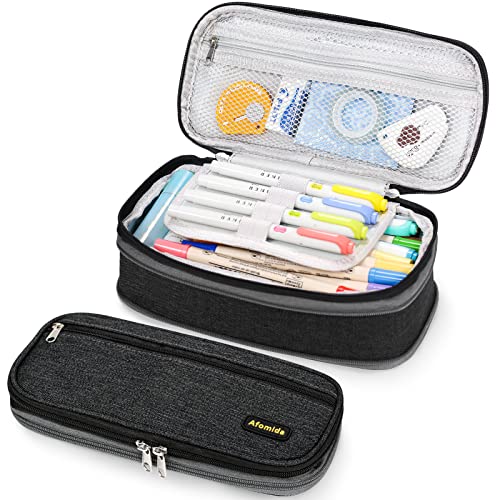 Naispanda Custom Pencil Case With Name - Personalized Pen Pouch, Large Capacity, Gift For Students