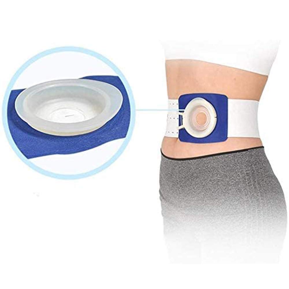 WLXW Stoma Belt Ostomy Support Belt for Colostomy Ileostomy Stoma Care, Elastic Hernia Belt for Waist Abdominal, Hernia Support Belt