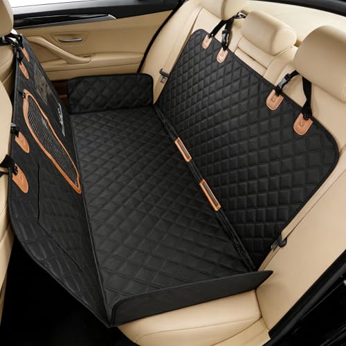 Couverture pour chien voiture 600D Oxford imperméable siège arrière 137x147cm