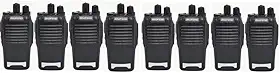 Kit 8 Walktalk Baofeng Radio Comunicador BF777S