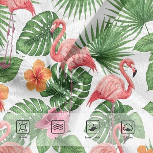 Joisal Pink Flamingos Green Leaves Girls Underwear Toddlers 2t Cotton Panties Little Girl Stylish Briefs Undies Kids3