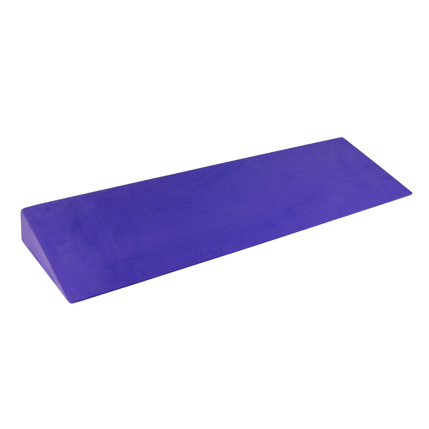 Yoga-Mad Cale de yoga EVA | Mousse EVA légère | Cale de yoga antidérapante pour poignets et mains | Cale inclinée pour professionnels et débutants en yoga et pilates (violet)
