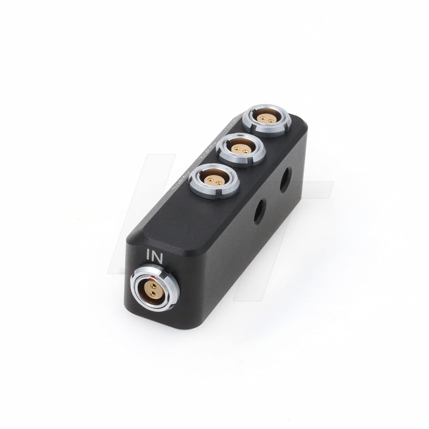 HangTon Adapter rozdzielacza zasilania 1 do 3 0B żeński 2-pinowy na 3 x 2-pinowy żeński do aparatu