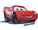 Produktbild alles-meine.de GmbH Bügelbild -  Cars Lightning McQueen  - 8 cm * 4,6 cm - Applikation - Aufbügler - Mc Queen - Auto Car Aufnäher - Hosenflicken - Kinder Autos Fahrzeuge